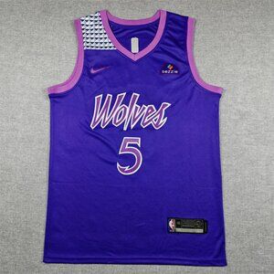 Mens Youths Available Choose Anthony Edwards Purple Jersey Stitched